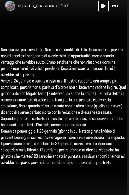 Uomini e Donne, presunto fidanzato di Chiara Pompei (nuova tronista) esce allo scoperto e rivela: “Non volevo perderla, così siamo scesi ad un accordo”