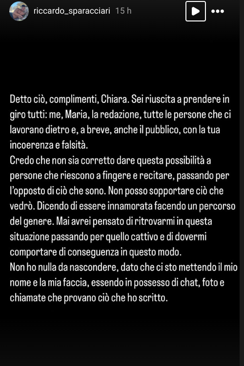 Uomini e Donne, Chiara Pompei sbugiardata dal presunto fidanzato: “Mi disse di andarla a corteggiare e di uscire con lei dal programma”